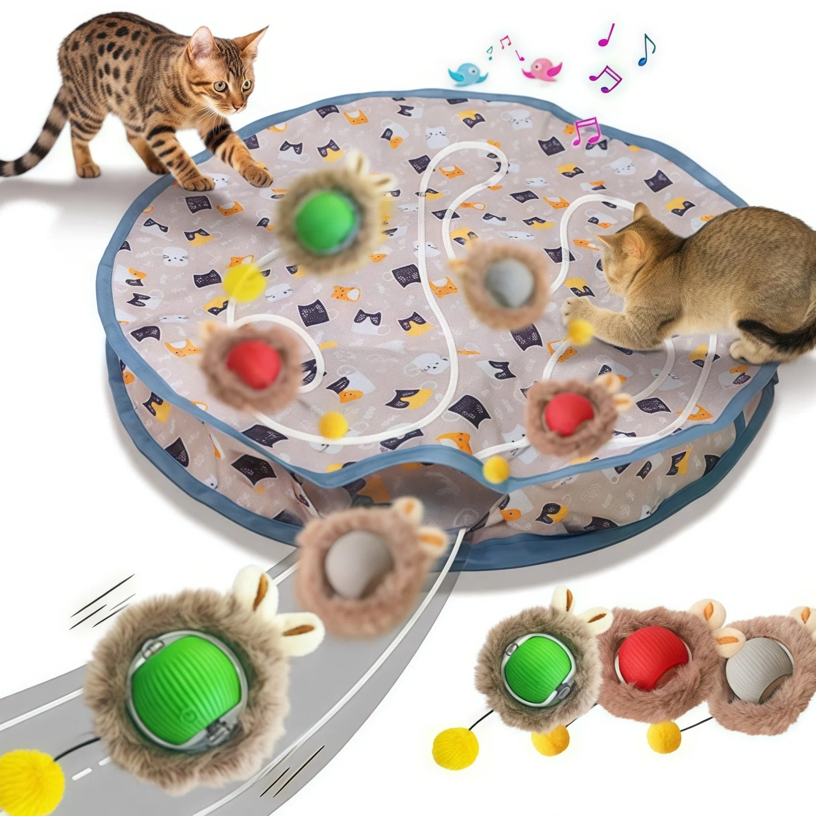 Motion Activated Interactive Cat Toy