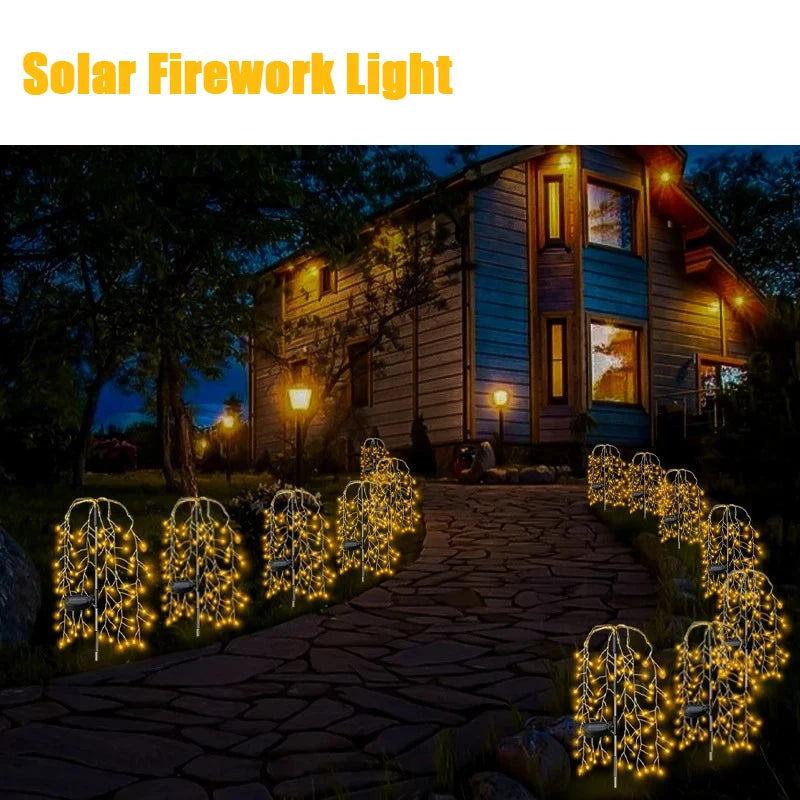 LED String Light,  Outdoor Solar Powered