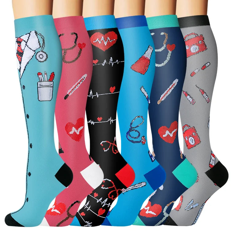 3/6Pairs Compression Socks
