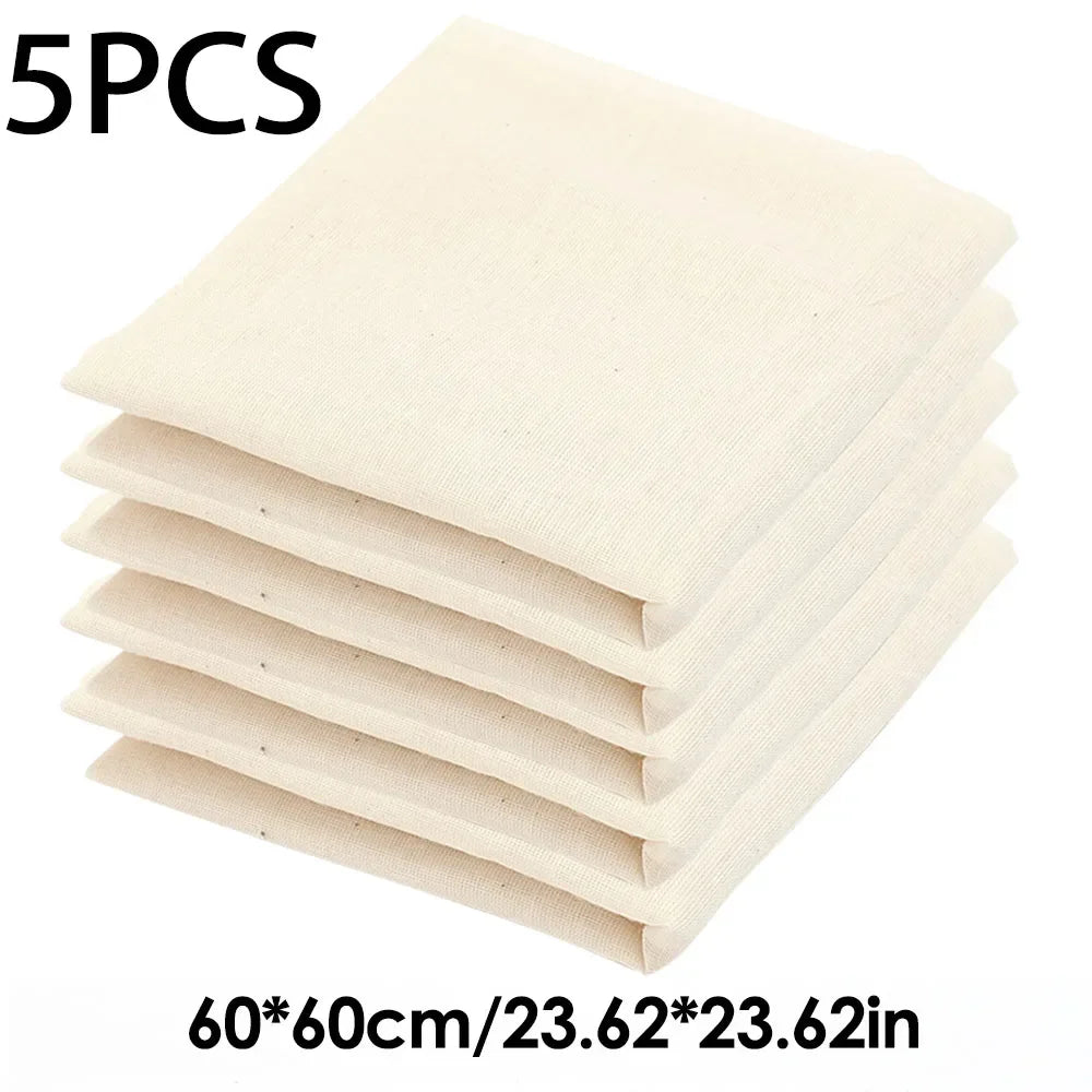 Reusable Bag Strainers Natural Cotton Cheesecloth
