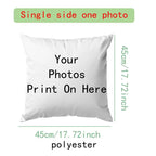 Personalized Pillowcase Printed with Your Picture