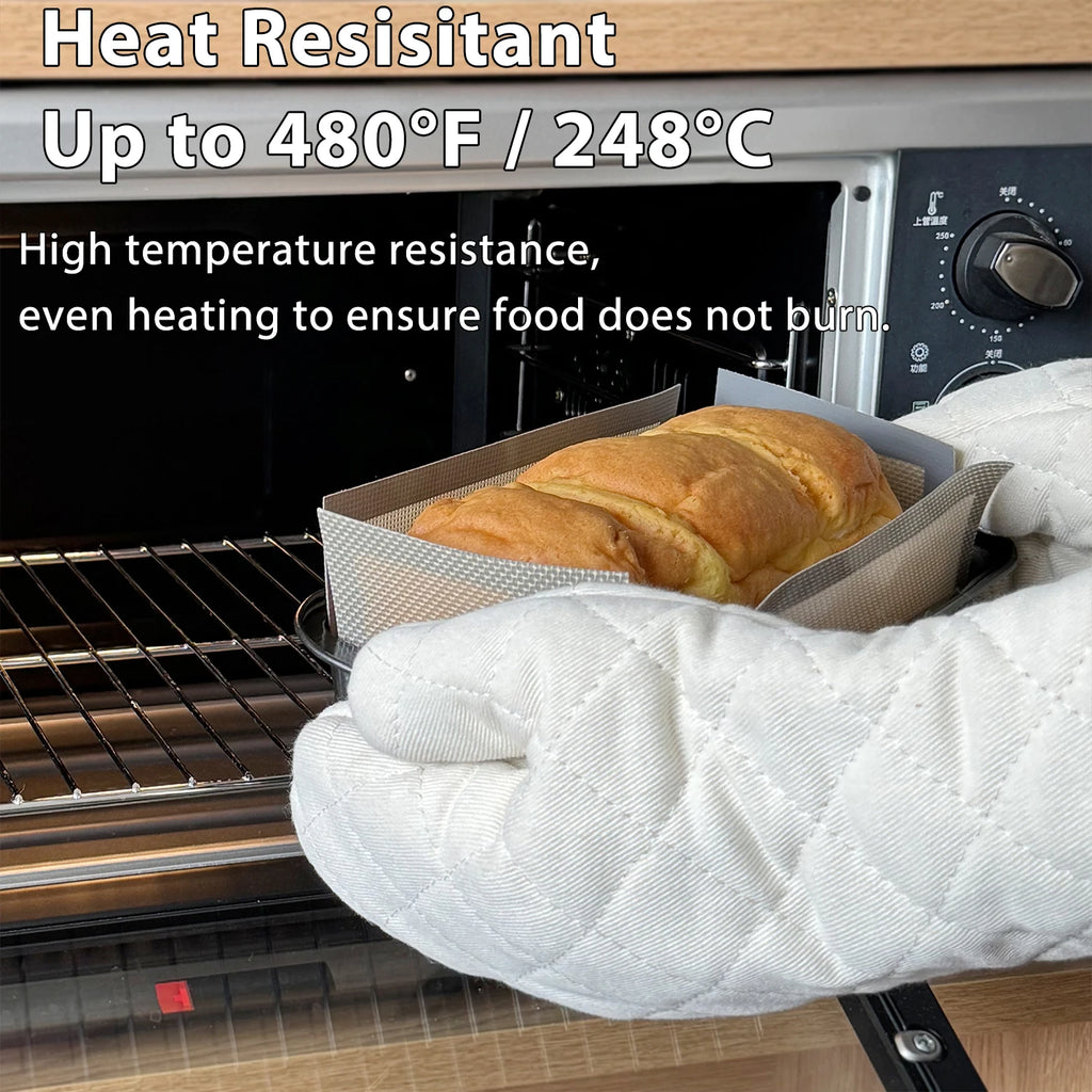 Silicone Loaf Pan Liners, Reusable