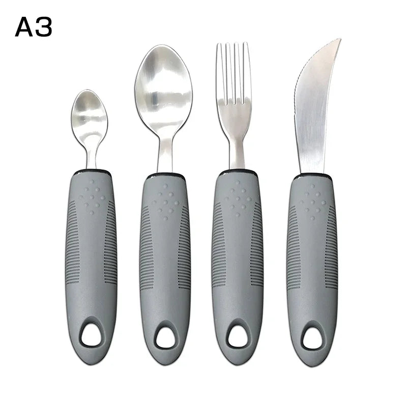 3/4/5Pcs/Set Elderly Adaptive Utensils