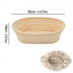 Oval/Round Bread Rattan Fermentation Basket