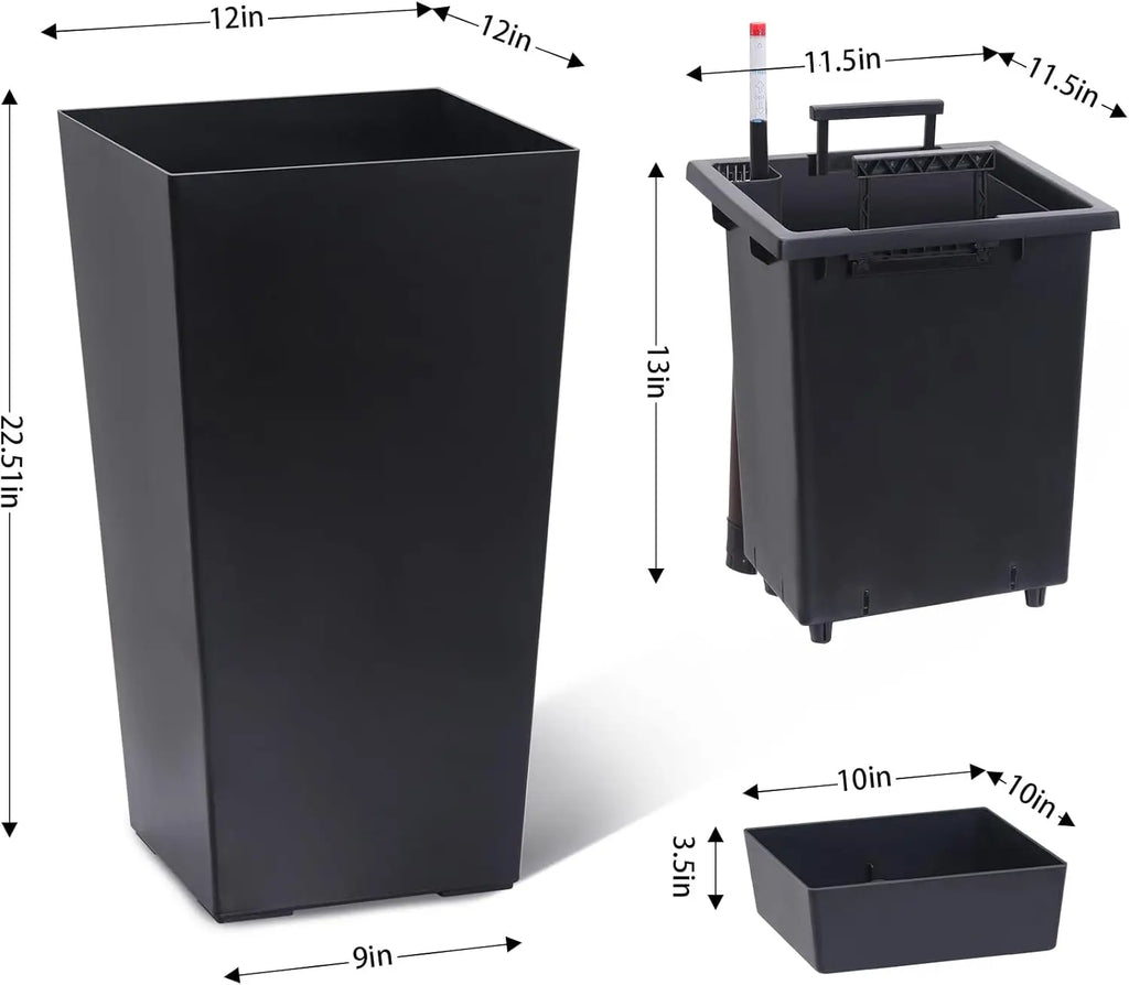 2- 22.4 Inch Planter