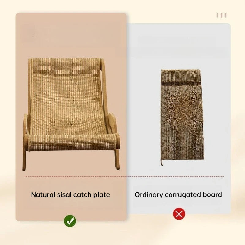 Cat Scratching Lounger