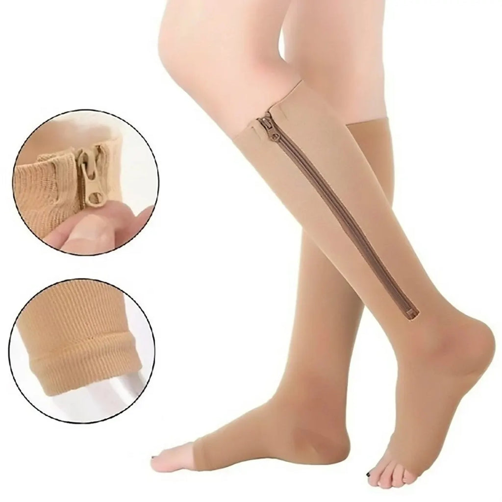 Compression Socks/ Zipper