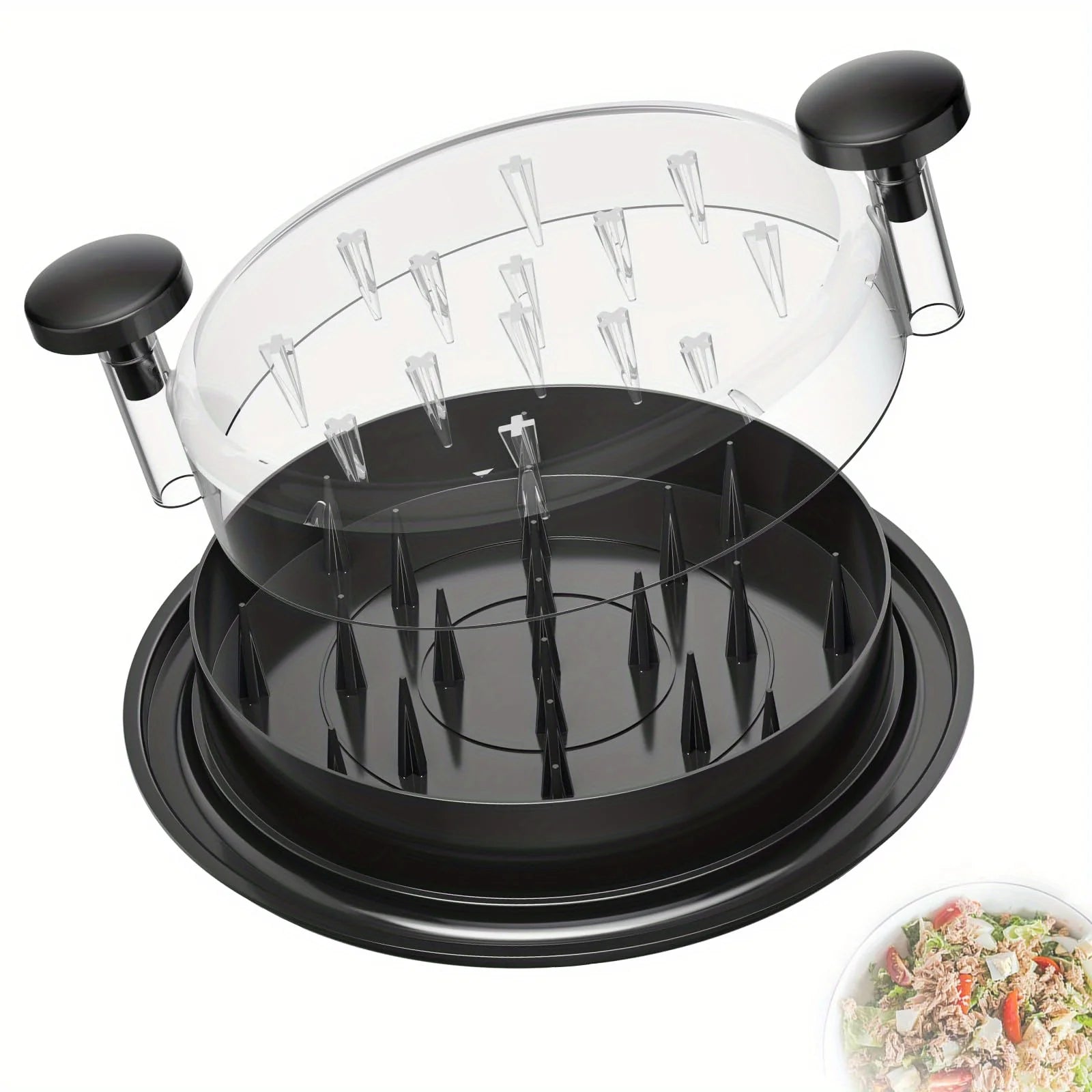 Shredder with Transparent Cover