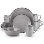 Grey 16/32/48-Piece Ceramic Set