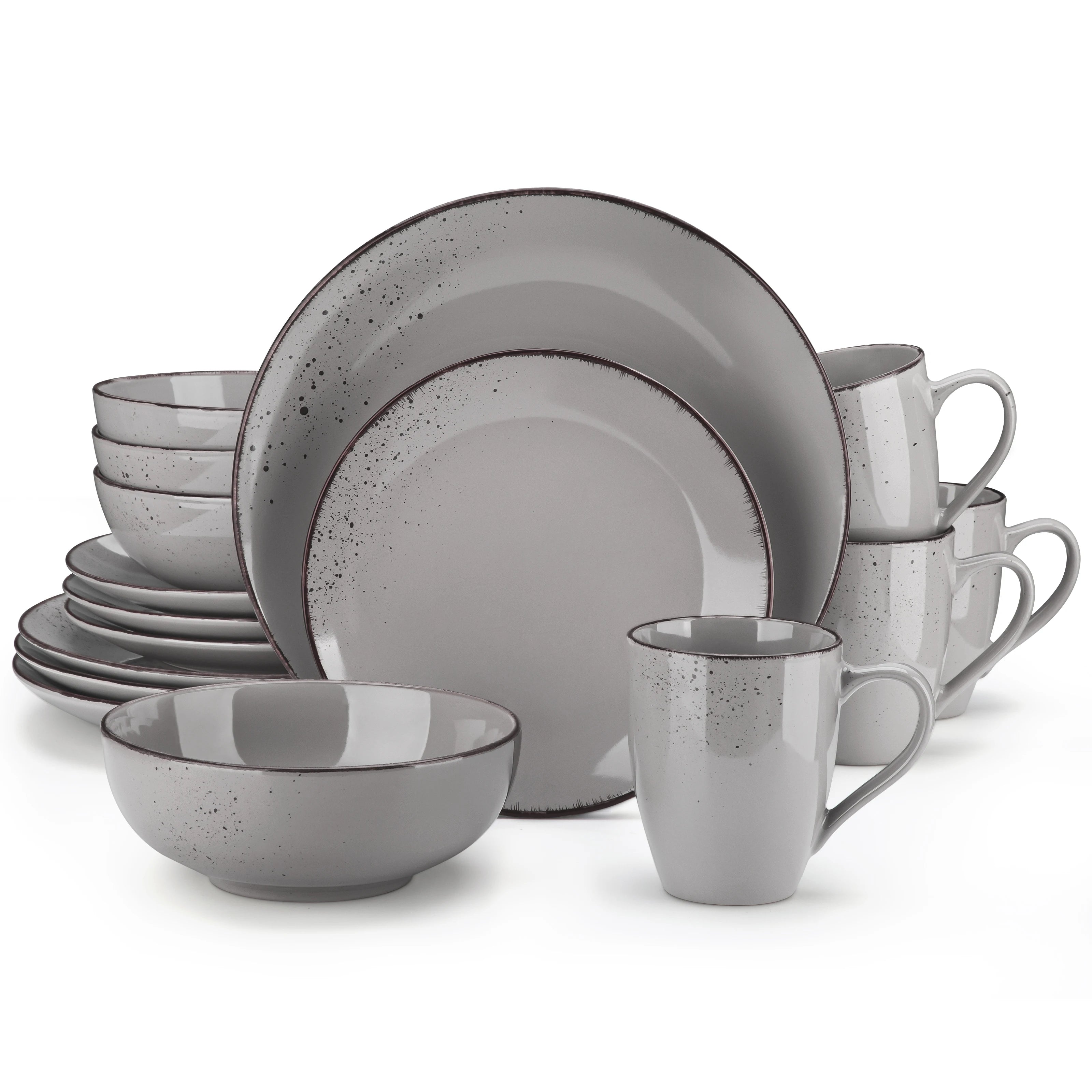 Grey 16/32/48-Piece Ceramic Set
