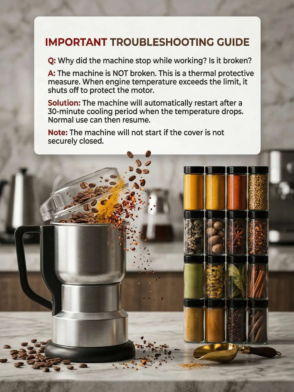 Multi-functional Electric Grinder