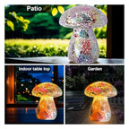 Mosaic Mushroom Garden Lights/ Table Lamp