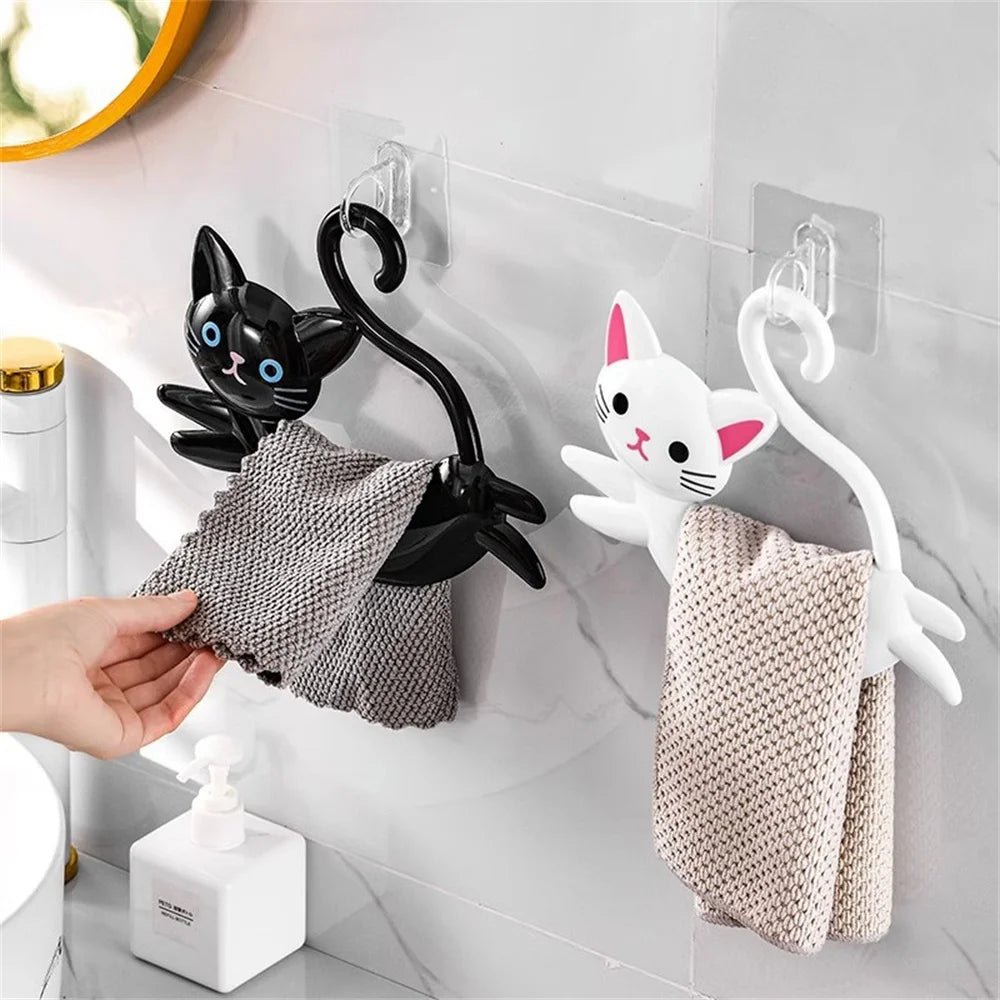 1 Cute Cartoon Towel Rack