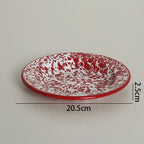 European Enamel Dinner Set