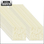 10-40PCS Marble Style Self-adhesive Floor Stickers Thickened Wear-resistant PVC Flooring Mats for Household Use Easy To Install