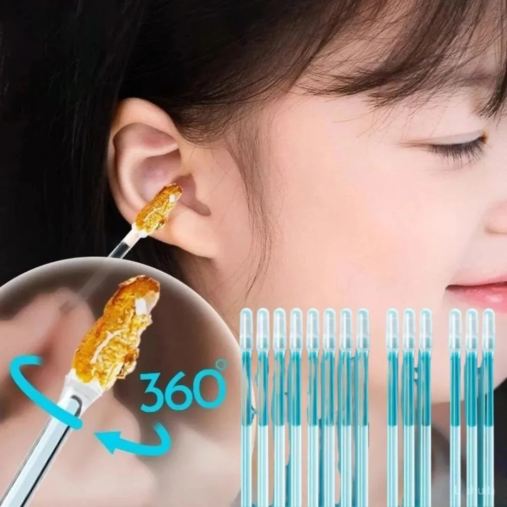 24Pcs Disposable Silicone Ear Wax Remover