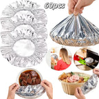 10-60pcs Reusable Aluminum Foil Cover