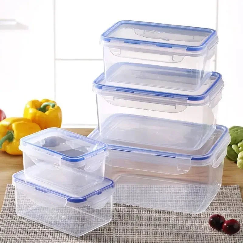 Sealed storage box with lid