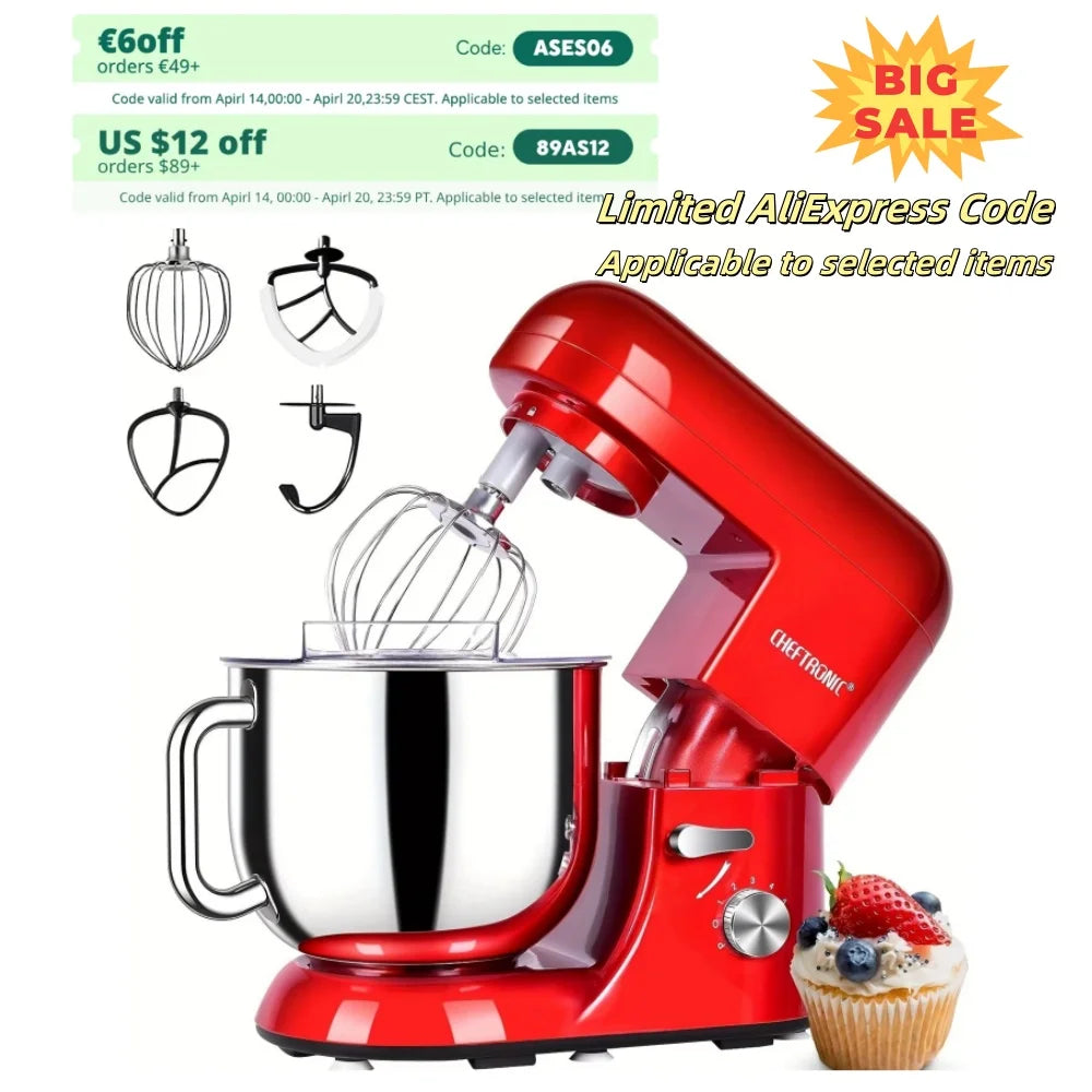 7 Qt Tilt-Head Electric Stand Mixer