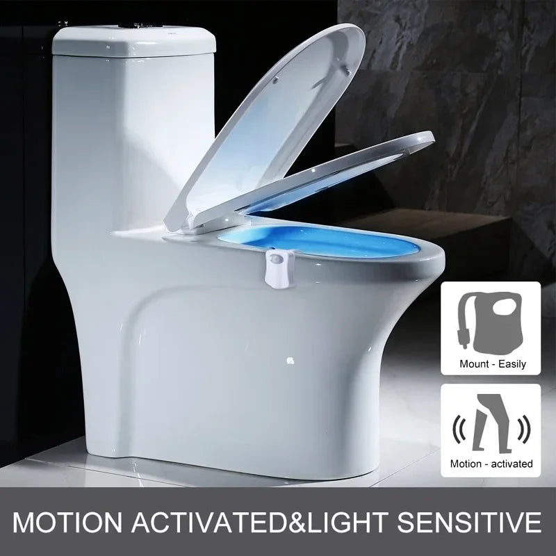 Motion Sensor Toilet Night Light