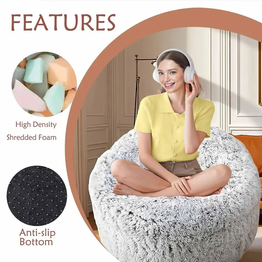 Faux Fur Bean Bag Chairs