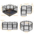 8 Panels Dog Pen