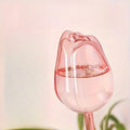Pink tulip plant watering balls