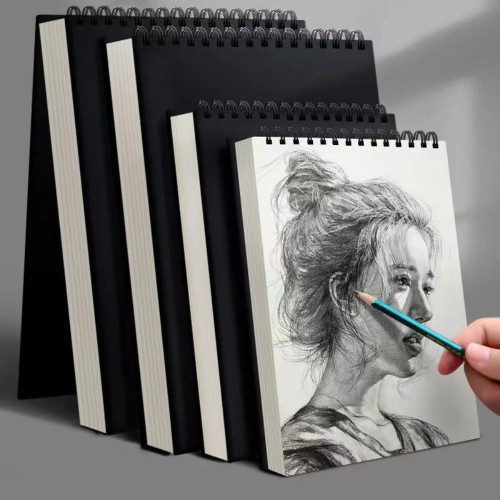 8K 16K Coil Sketchbook Eco-Friendly Acid Free