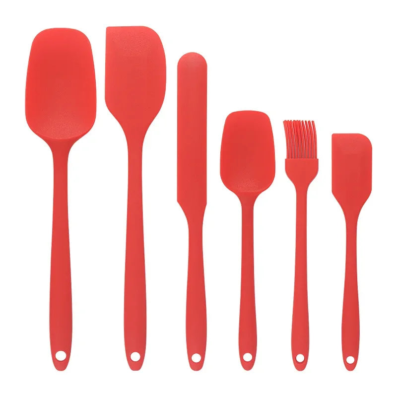 6pc Silicone Spatula Set