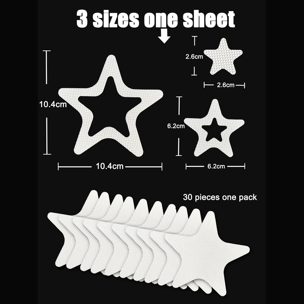 10 PCS Anti Slip Shower Tread Sticker