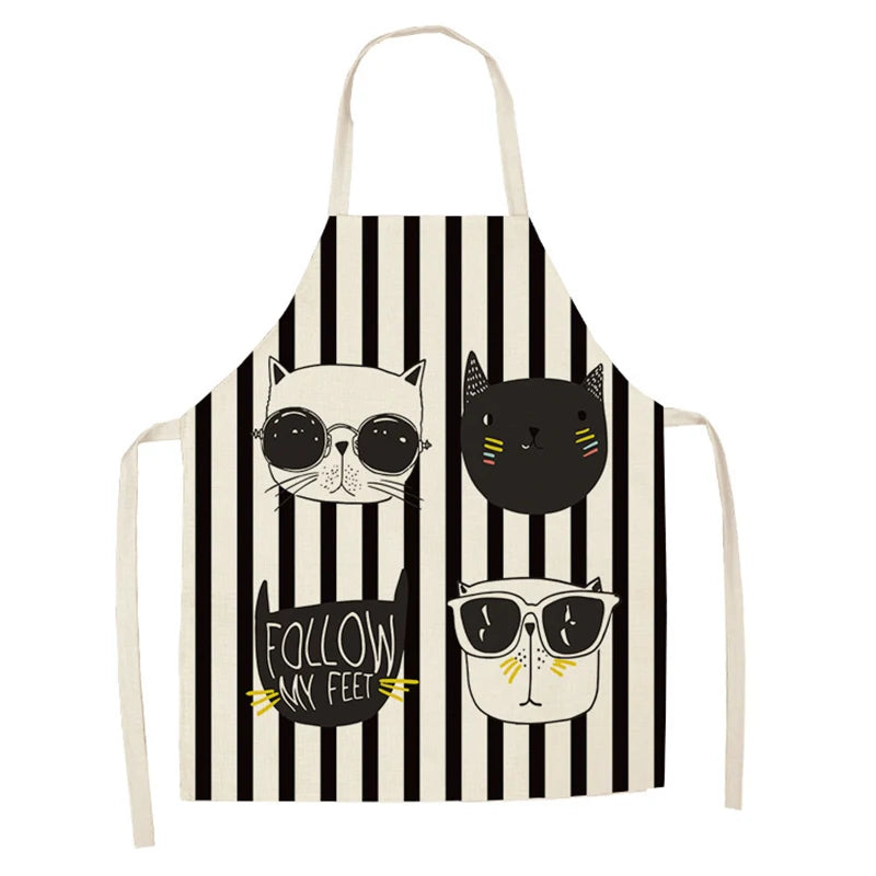 Cartoon Animal Pattern Apron