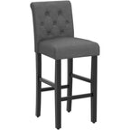 30'' Set of 4 Bar Chairs  Gray