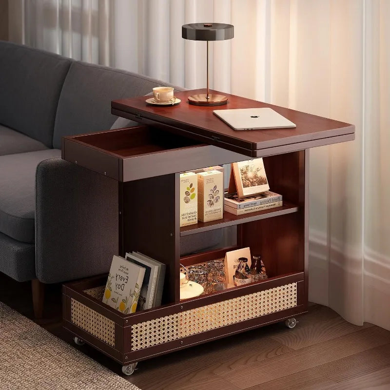 Foldable Solid Wood Coffee Table