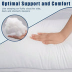 2PC Bed Pillows / Soft Down Alternative