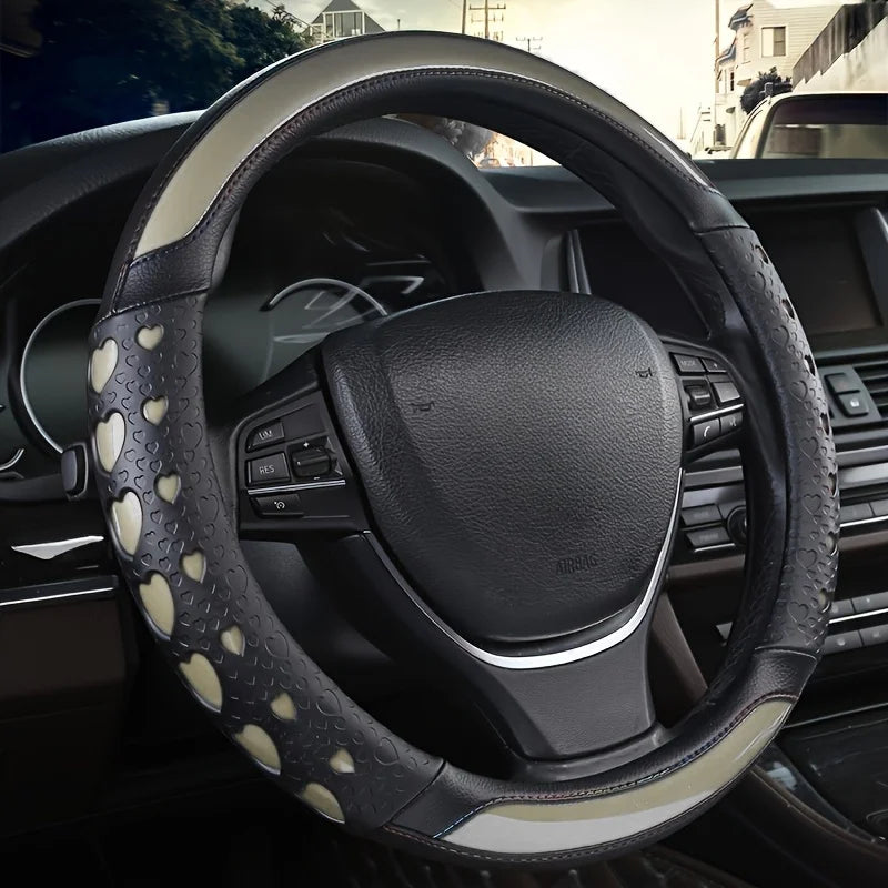 Heart Steering Wheel Wrap