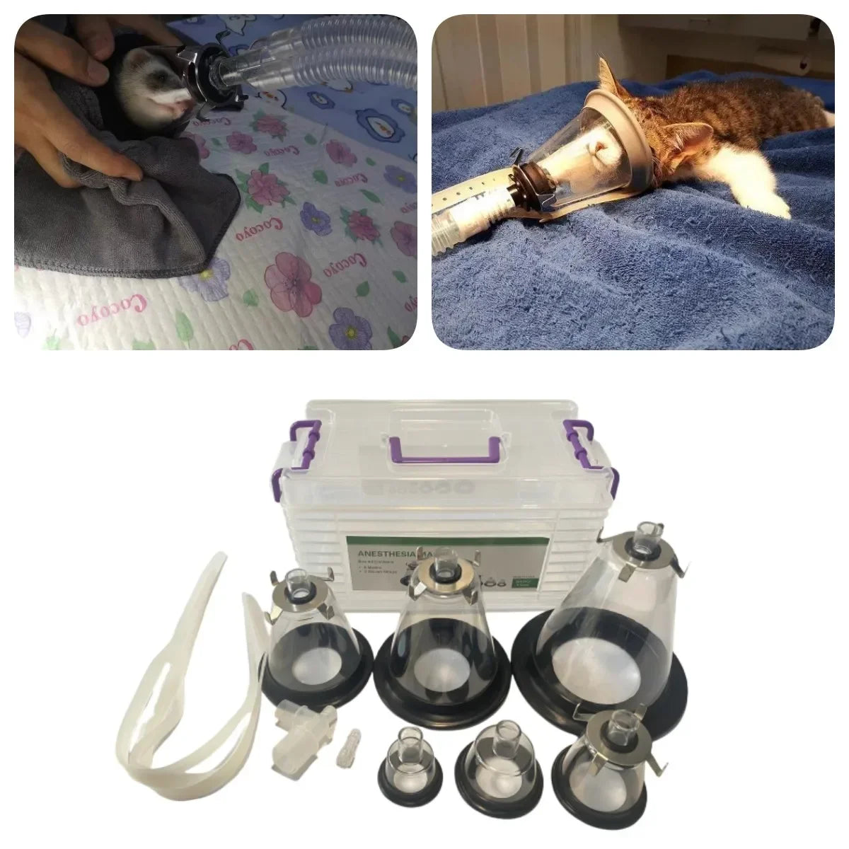 Pet Breathing Mask Anesthesia Kit
