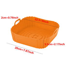 Reusable Airfryer Pan Liner,  Silicone