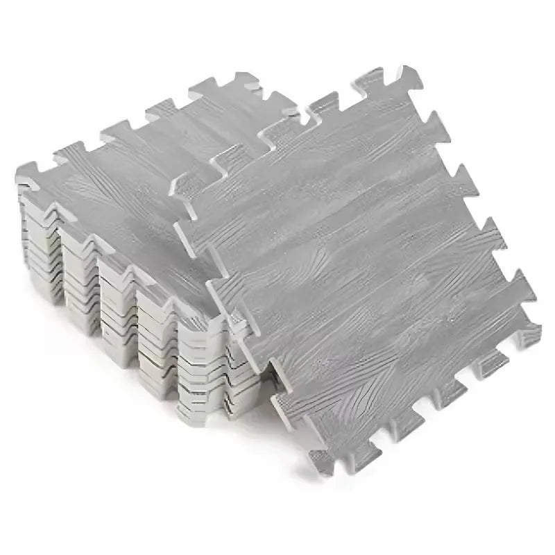 36 Pcs Wood Style Puzzle Interlocking Foam Tiles