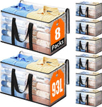 Extra Large 93L Heavy Duty 8 Totes