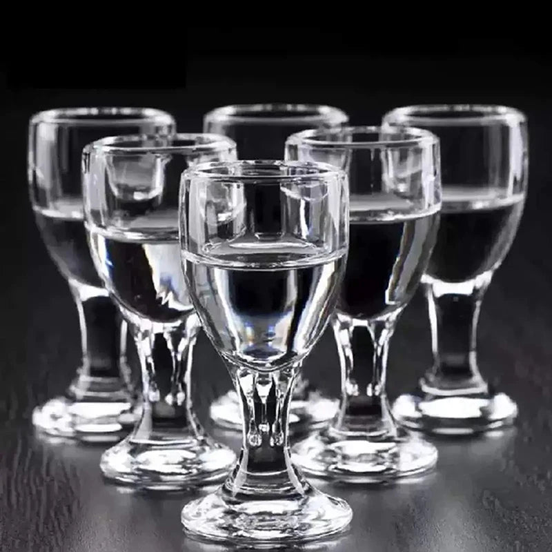 6/12pcs  Small Goblet Glass