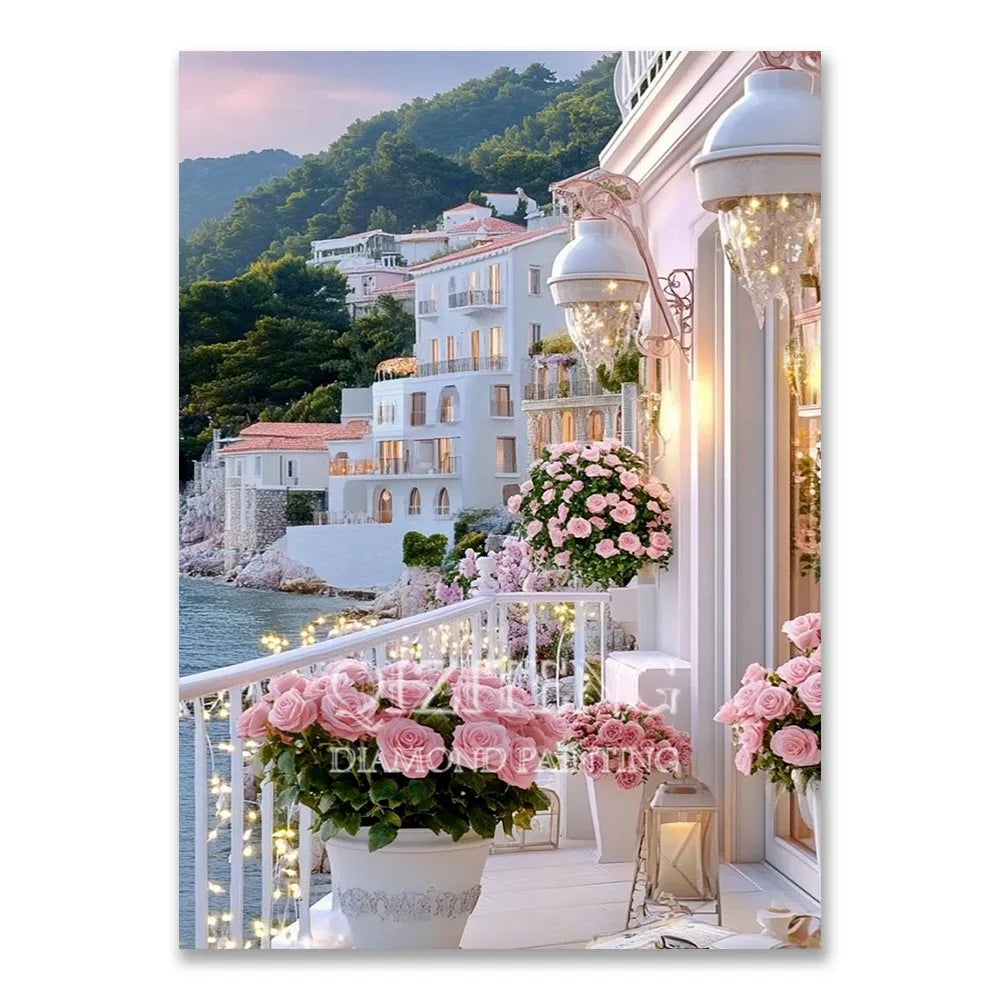 European Diamond Painting Kit Natural Landscape