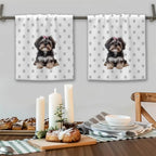 2-Pack Spotted Yorkshire Terrier Towels