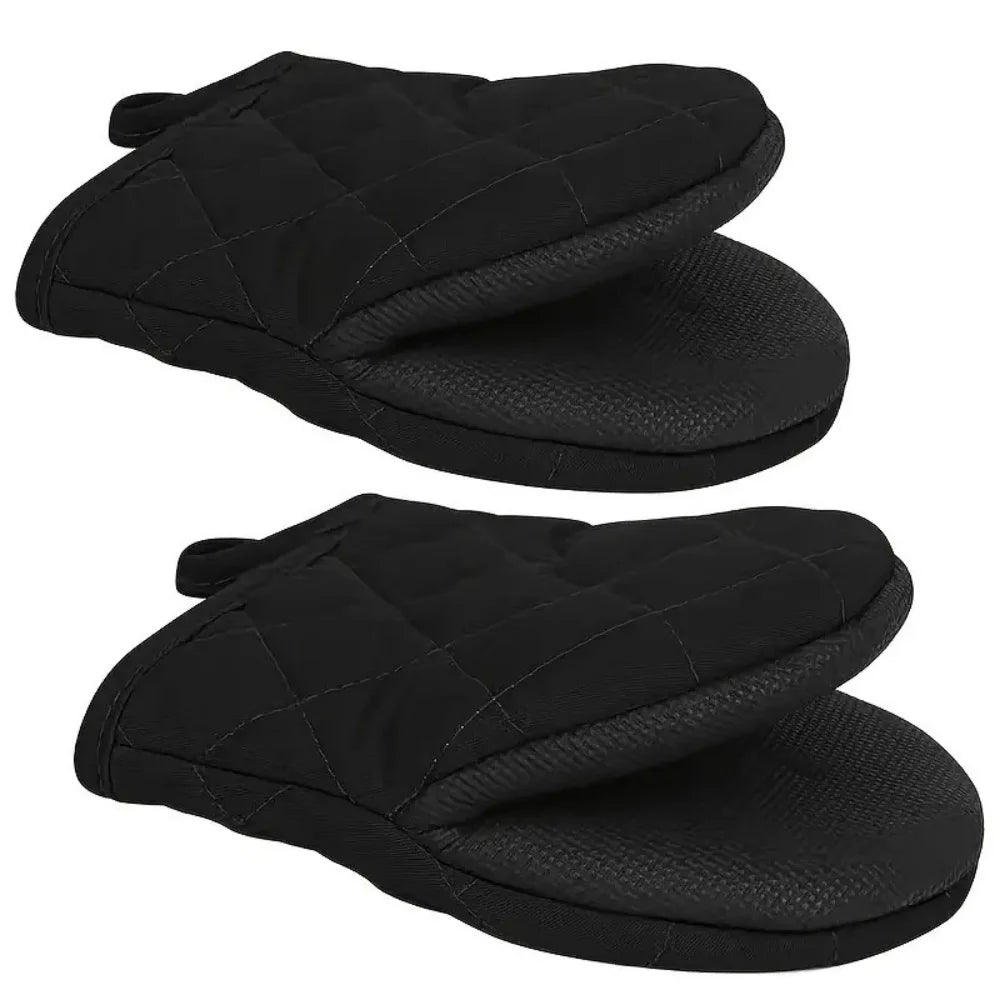 Short Silicone Oven Gloves
