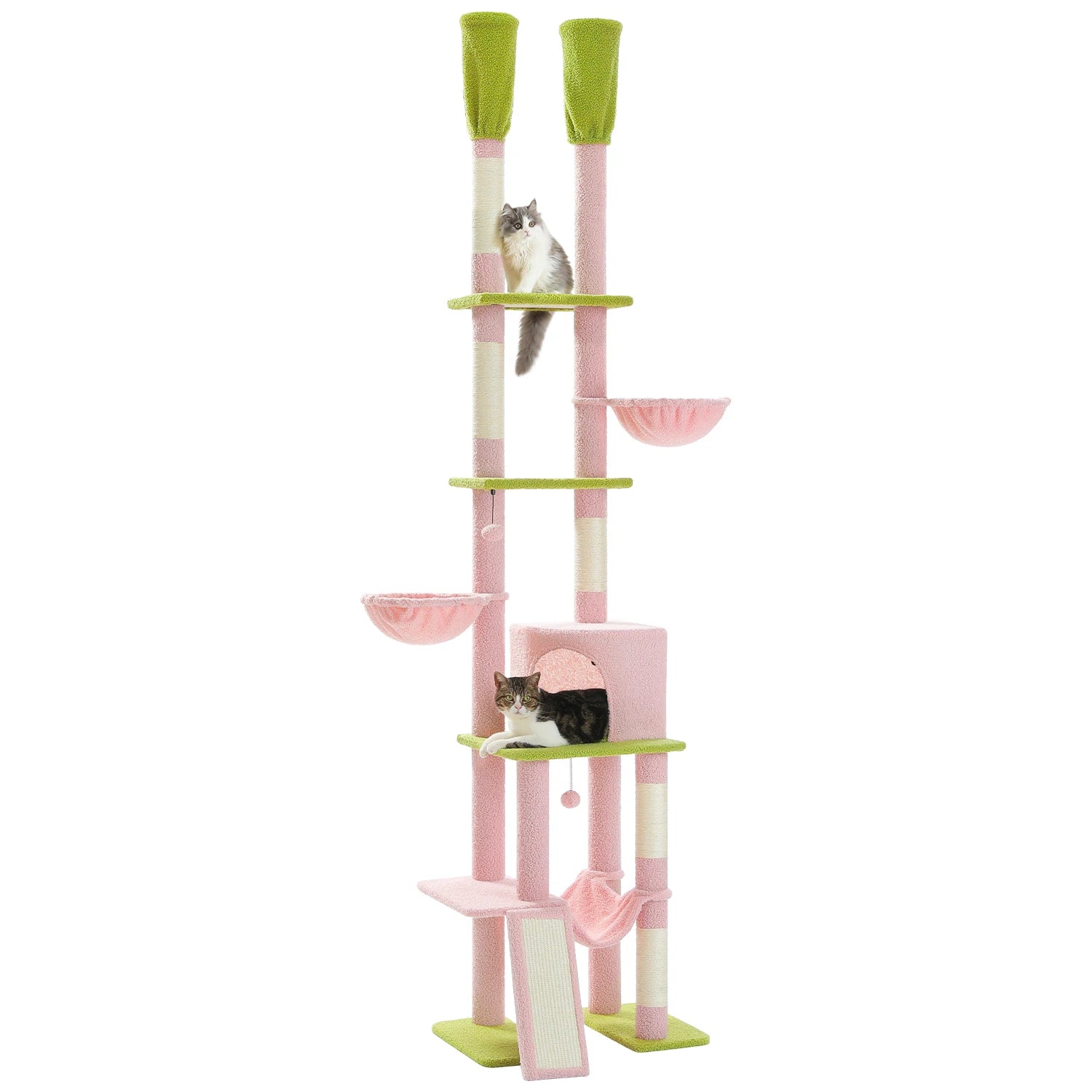 Cactus Cat Tree Floor/ Ceiling Tower