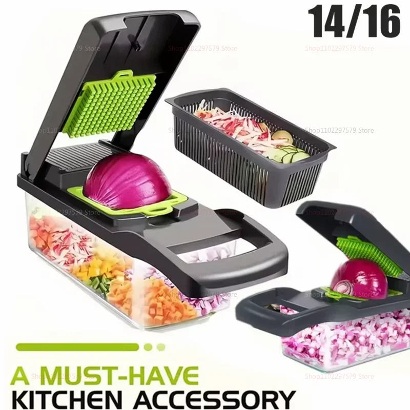 Multifunctional Portable Vegetable Grater