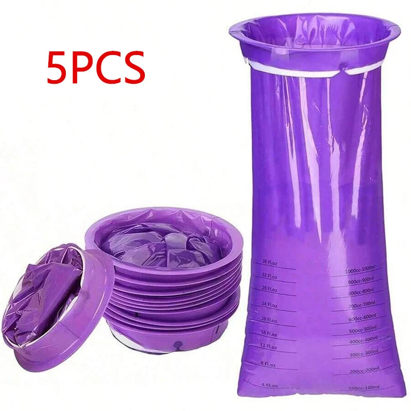 1/5pc Disposable Nausea Bags