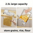 2.5L Covered Sealed Storage Container