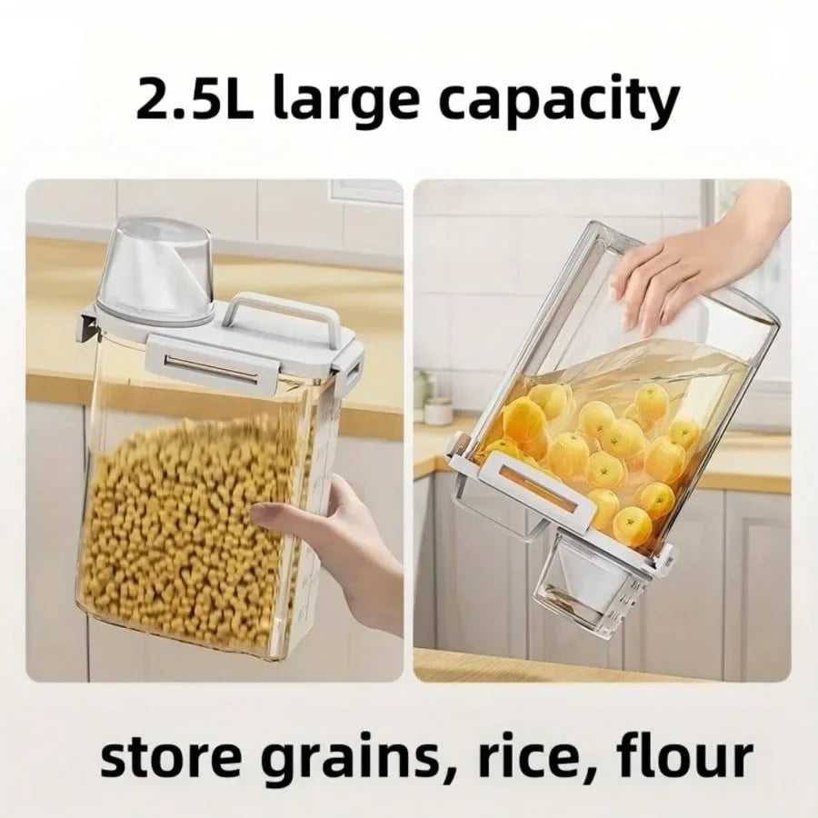 2.5L Covered Sealed Storage Container