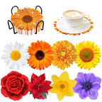 8pcs Diamond Coasters/ Holder Kits