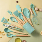 12 Pieces Silicone Utensils Cooking Sets